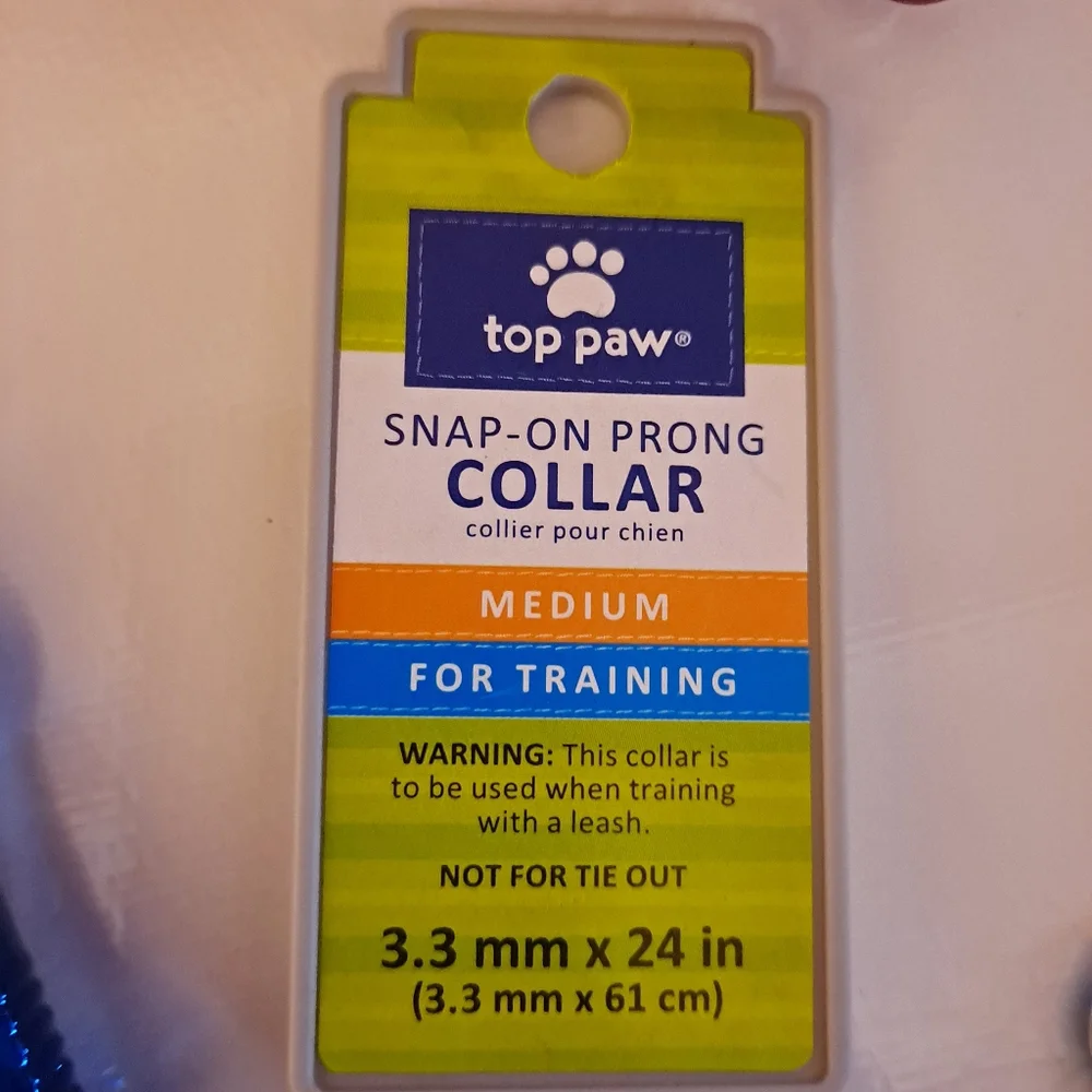 Training dog collars